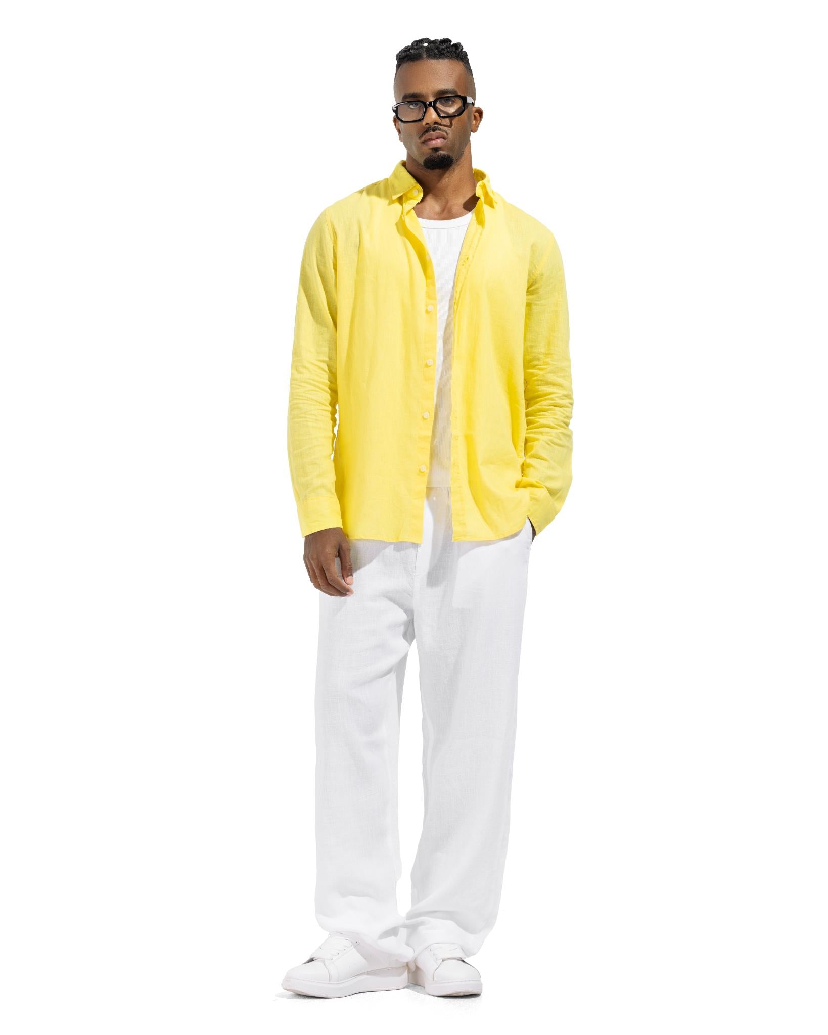 Bassic Shirt In Yellow