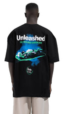Back printed Box fit T-shirt