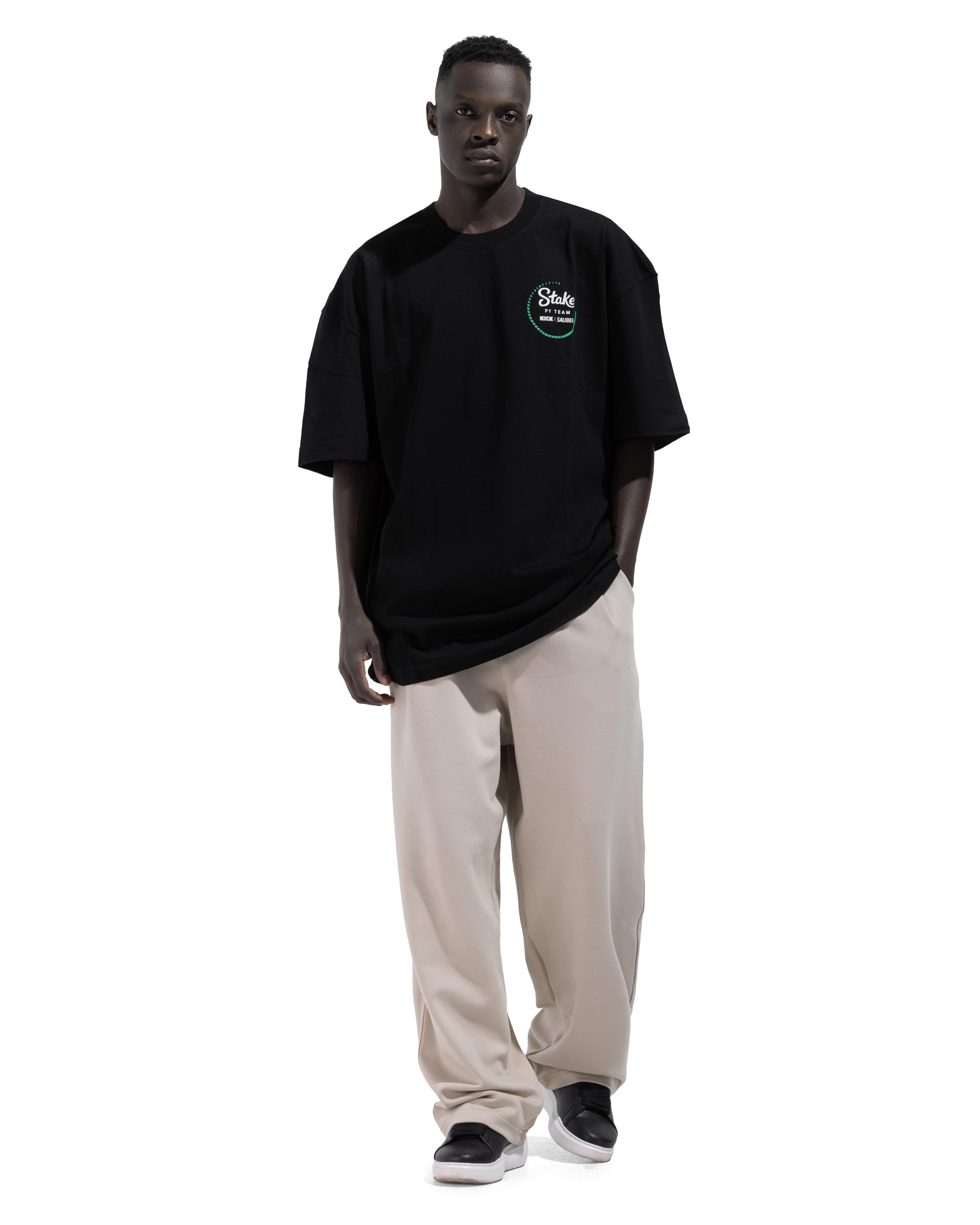 Back printed Box fit T-shirt