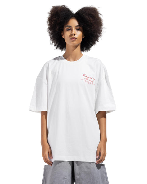 Box Fit Front And Back Printed T-shirt