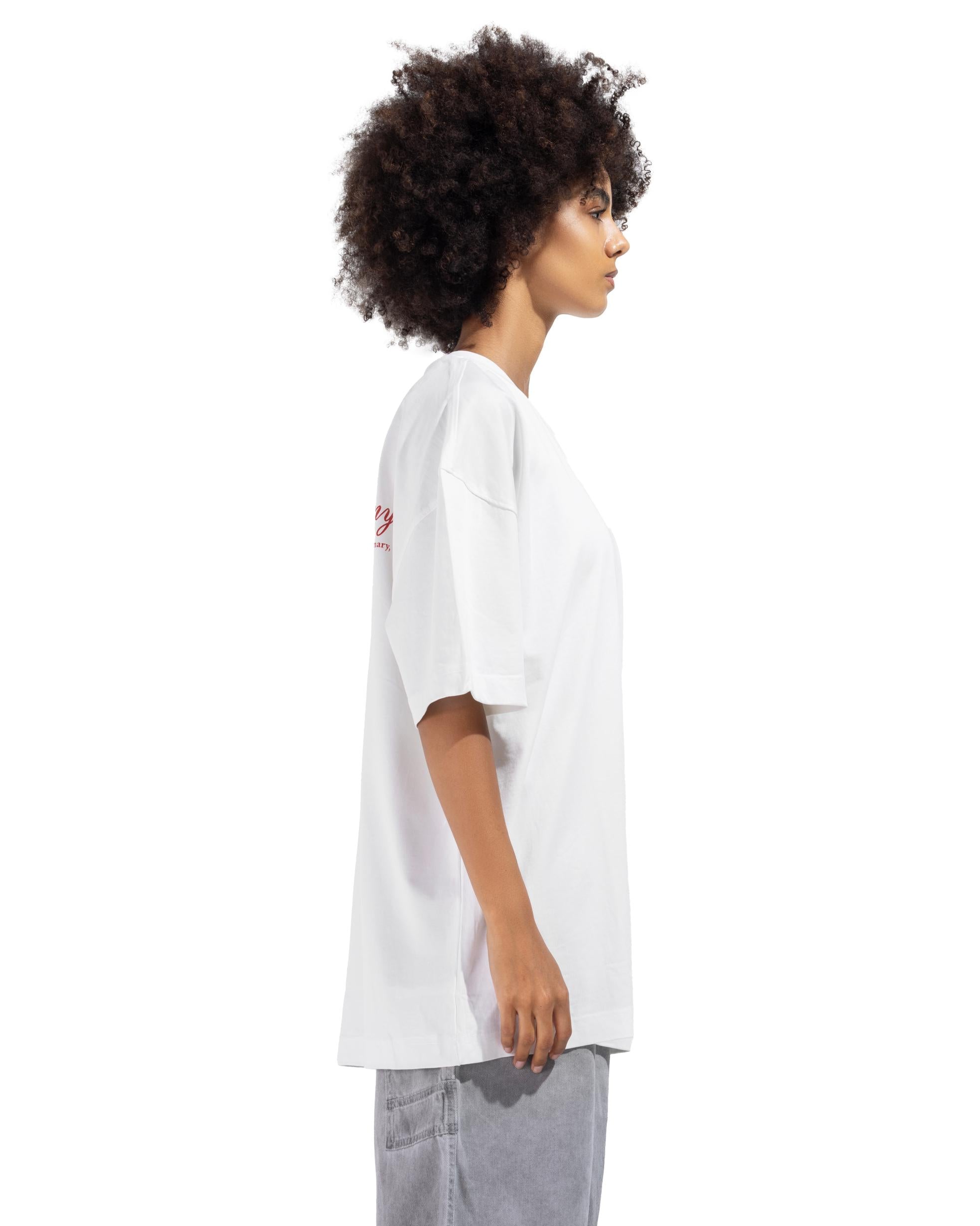 Box Fit Front And Back Printed T-shirt