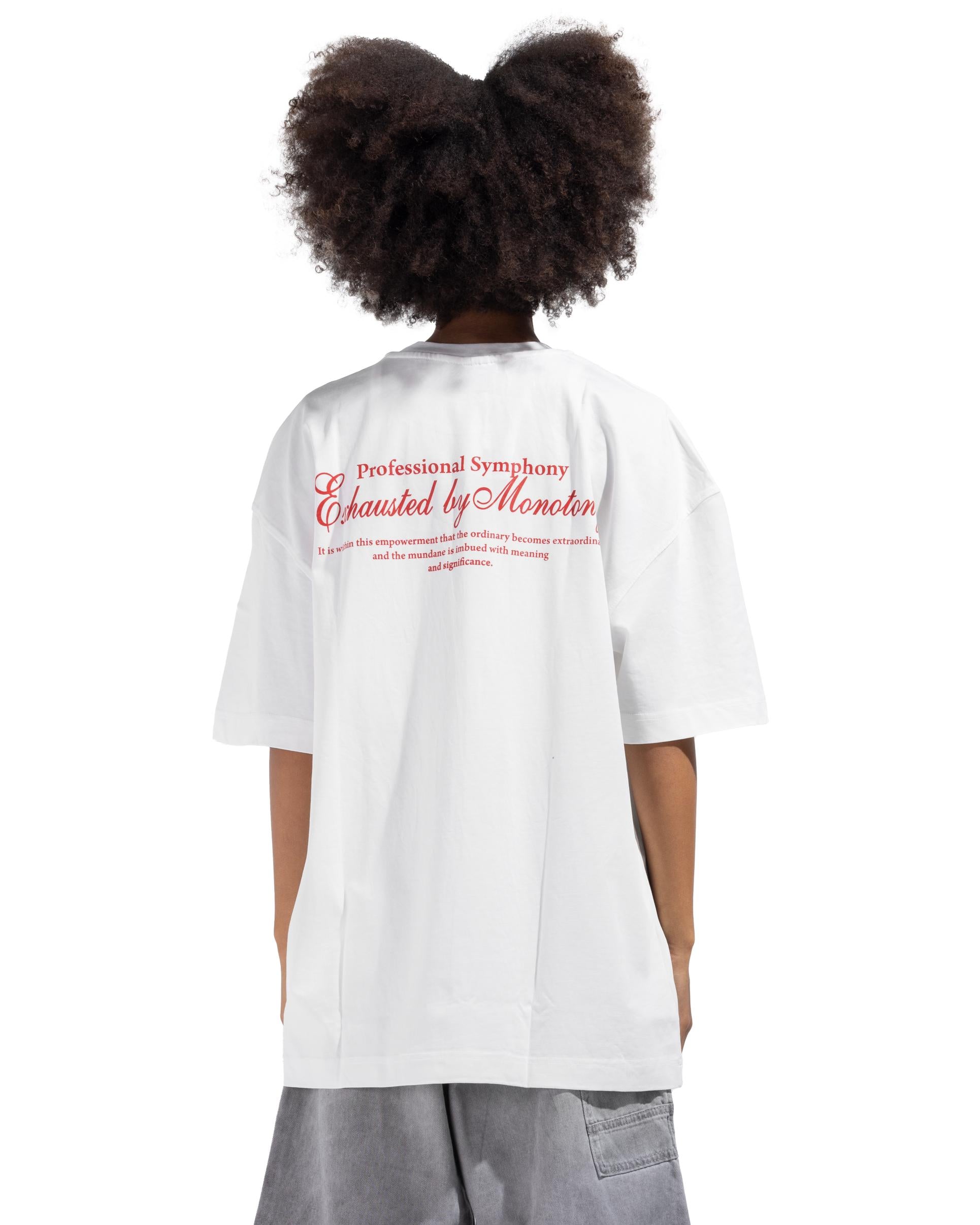 Box Fit Front And Back Printed T-shirt