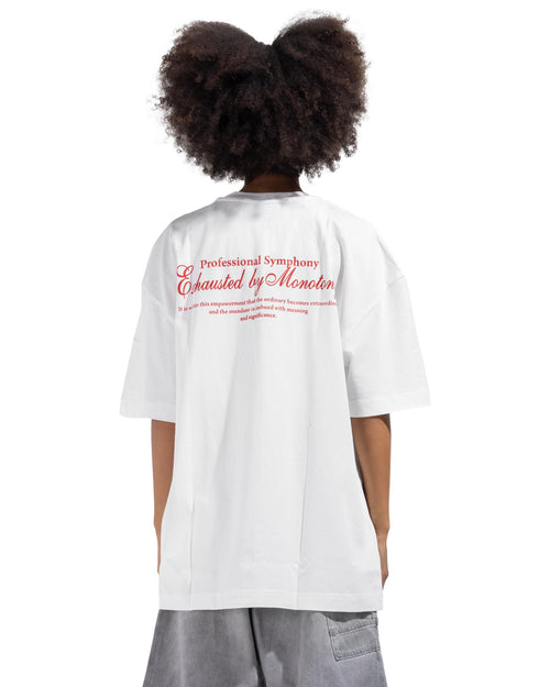 Box Fit Front And Back Printed T-shirt