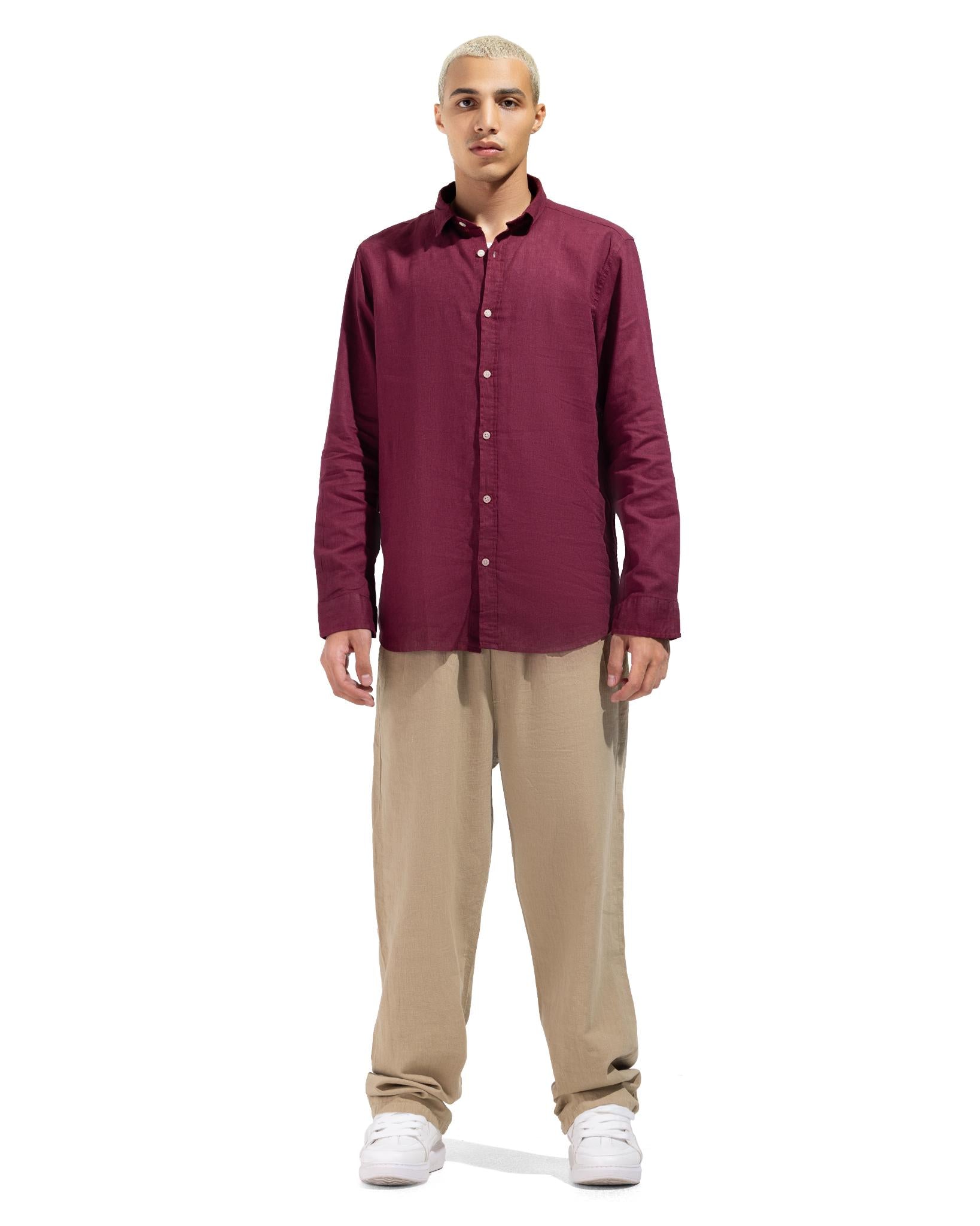 Bassic Shirt Red