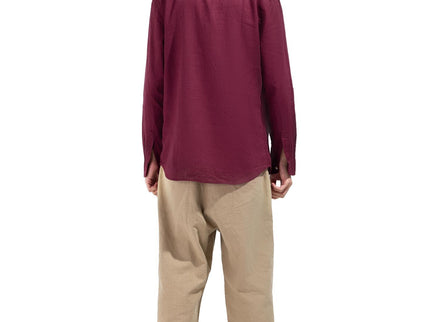 Linen Regular Fit Long Sleeve Shirt - Twbi