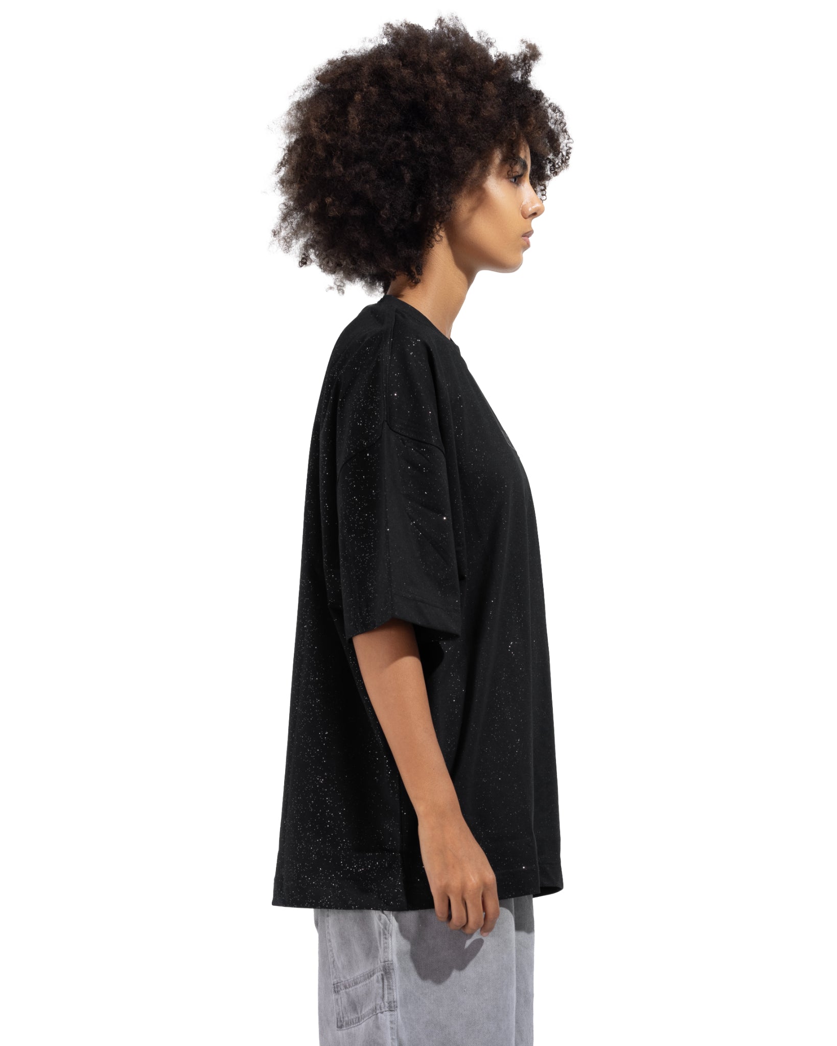 Printed Catch T-Shirt Black