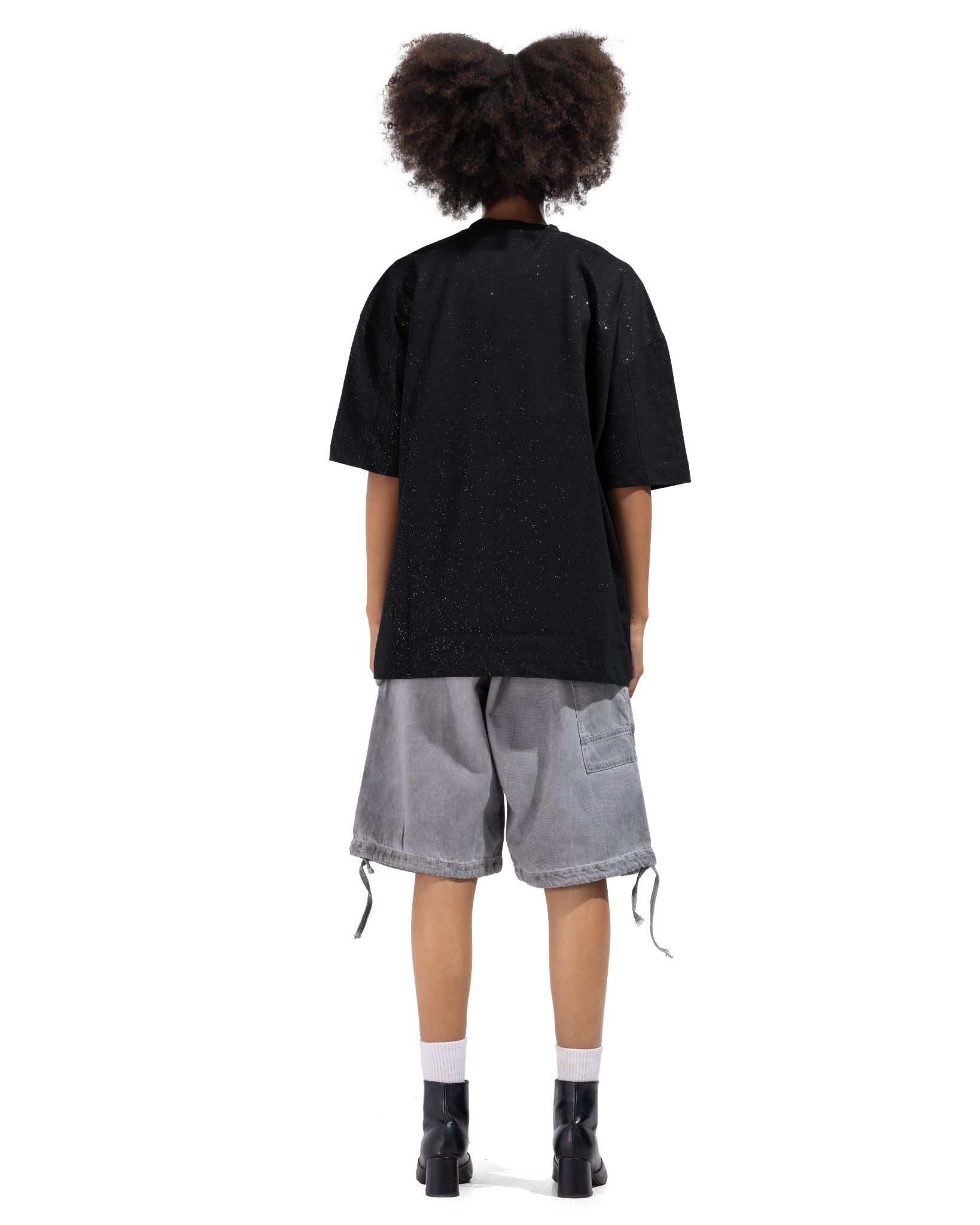 Printed Catch T-Shirt Black