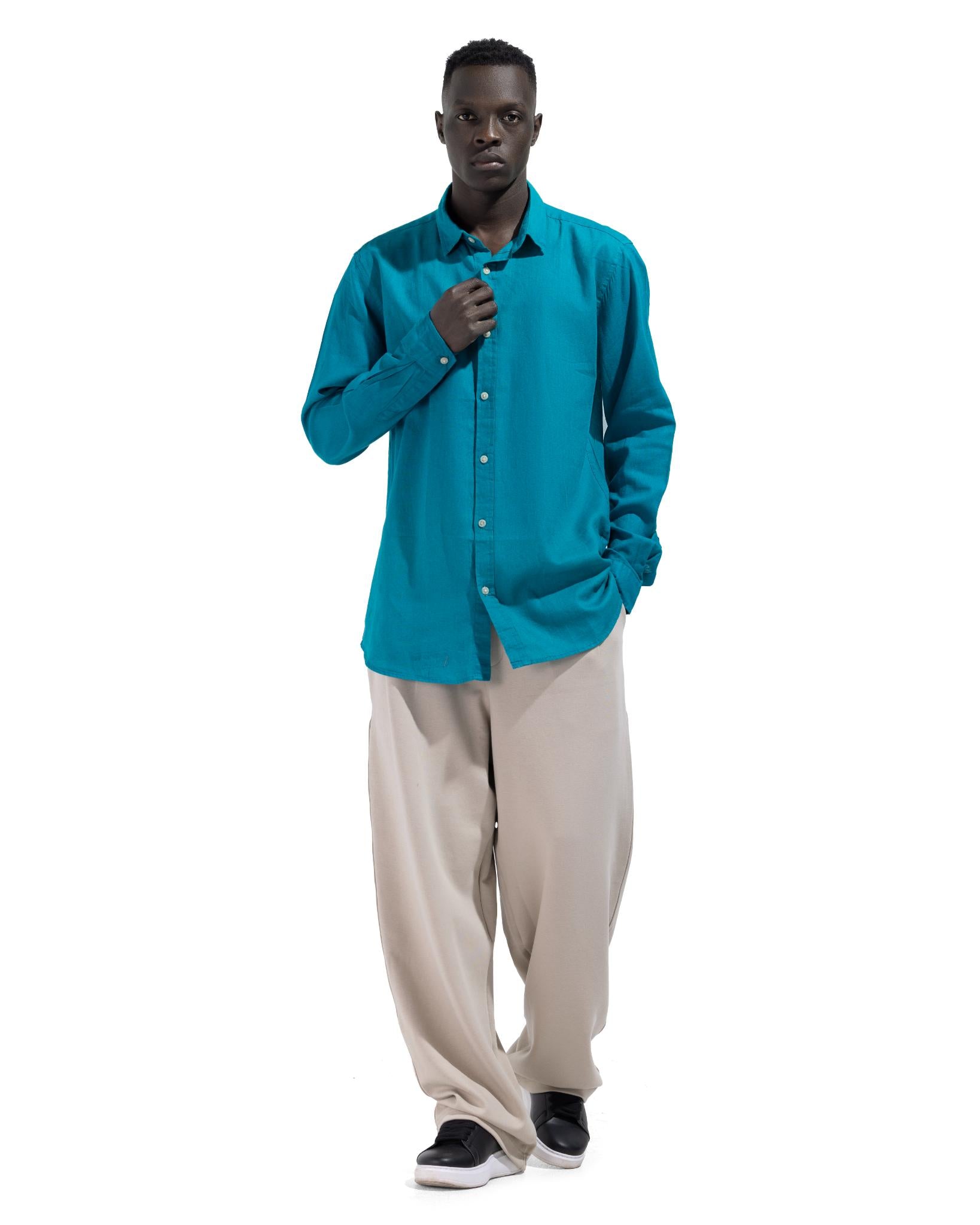 Shirt Bassic In Blue