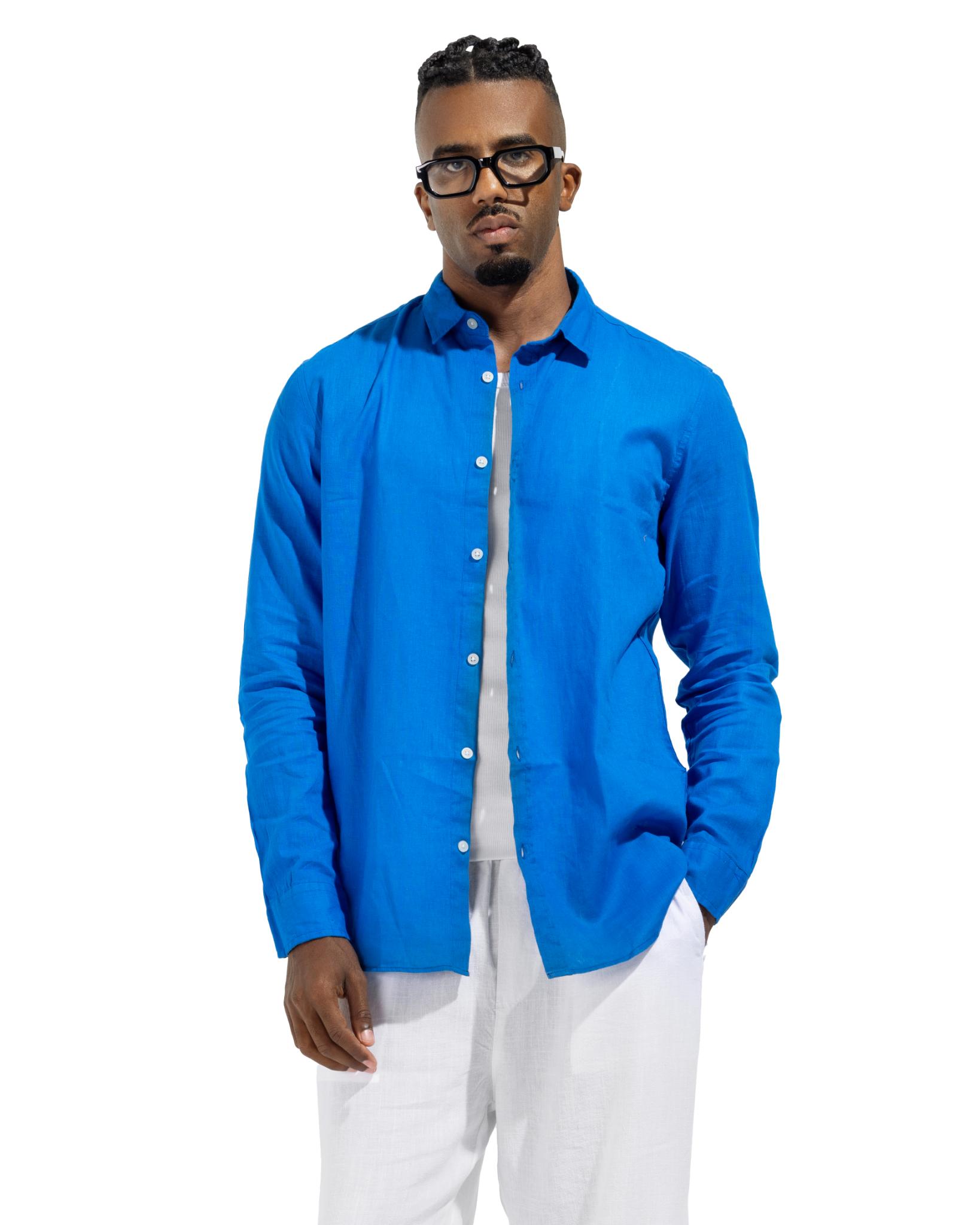 Shirt Bassic In Blue