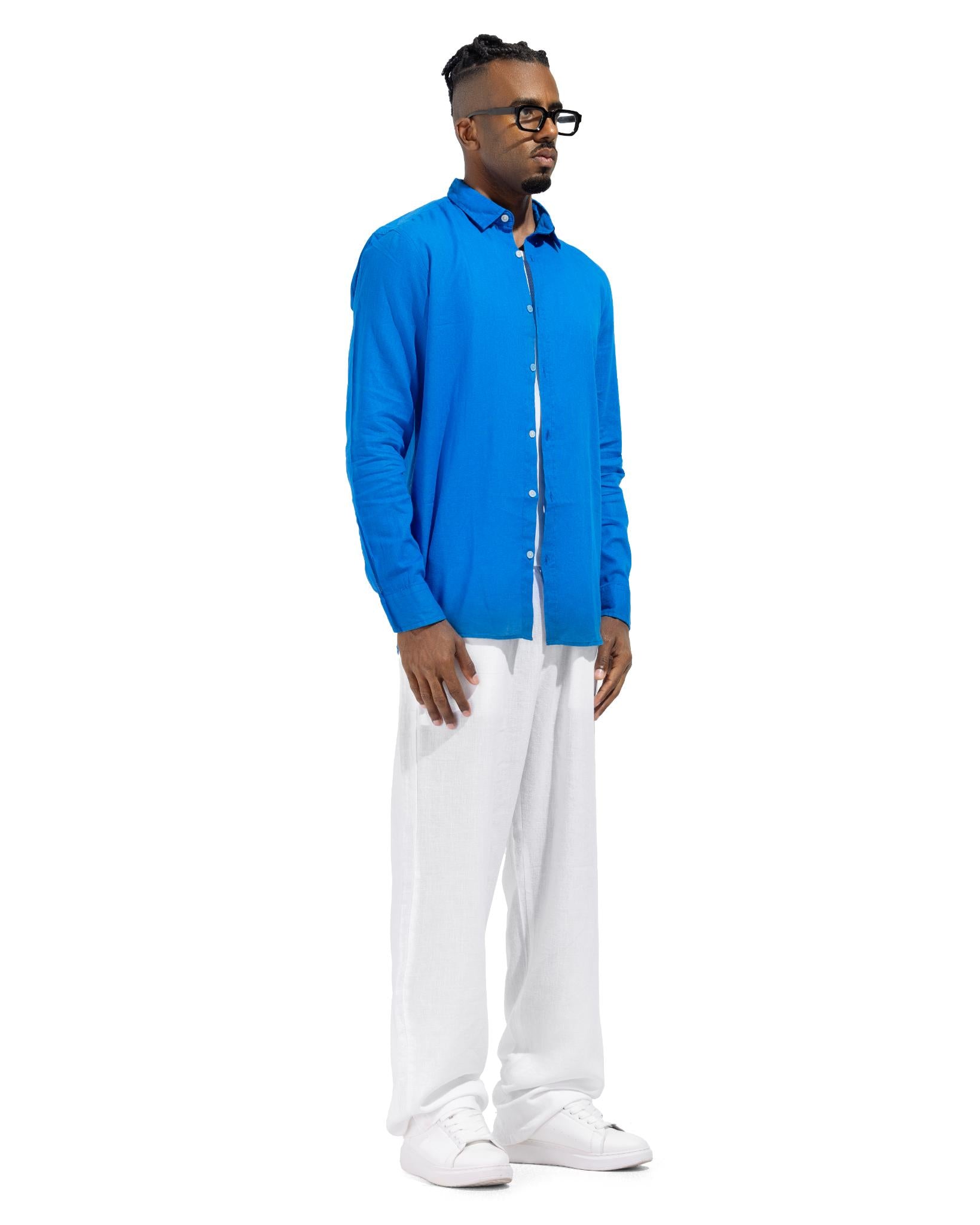 Shirt Bassic In Blue