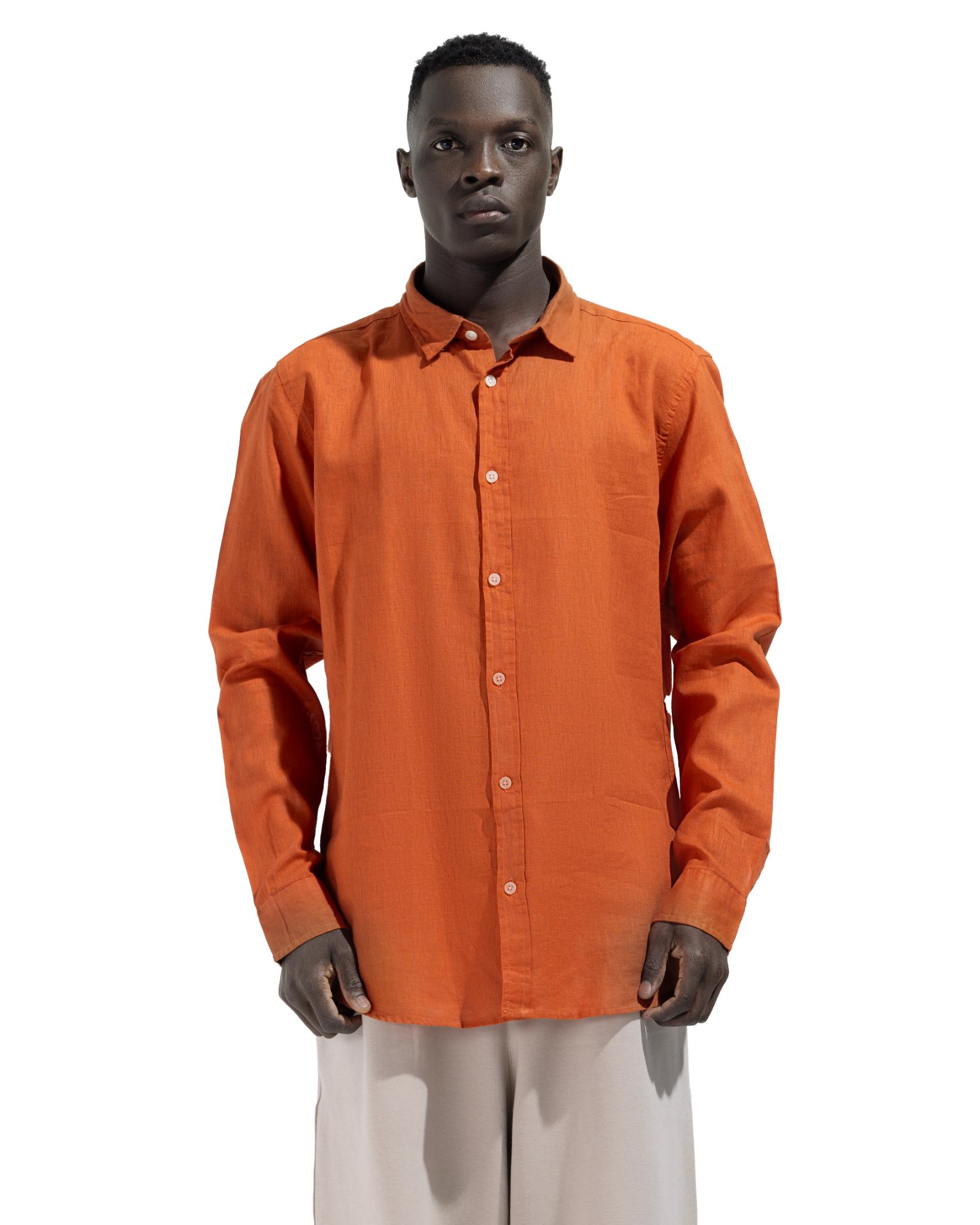 Shirt Bassic In Orange