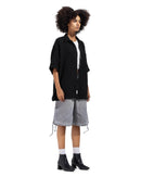 Short Sleeve Shirt In Black