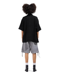 Short Sleeve Shirt In Black