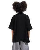 Short Sleeve Shirt In Black