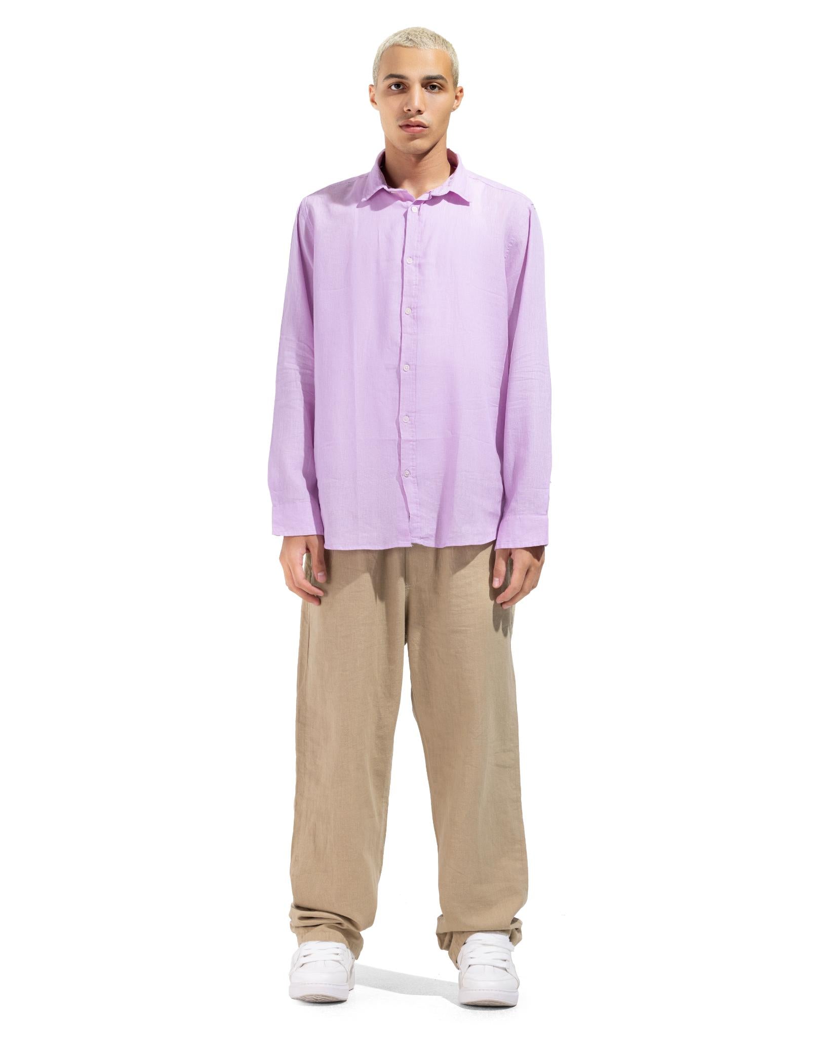 Shirt Bassic In Purple