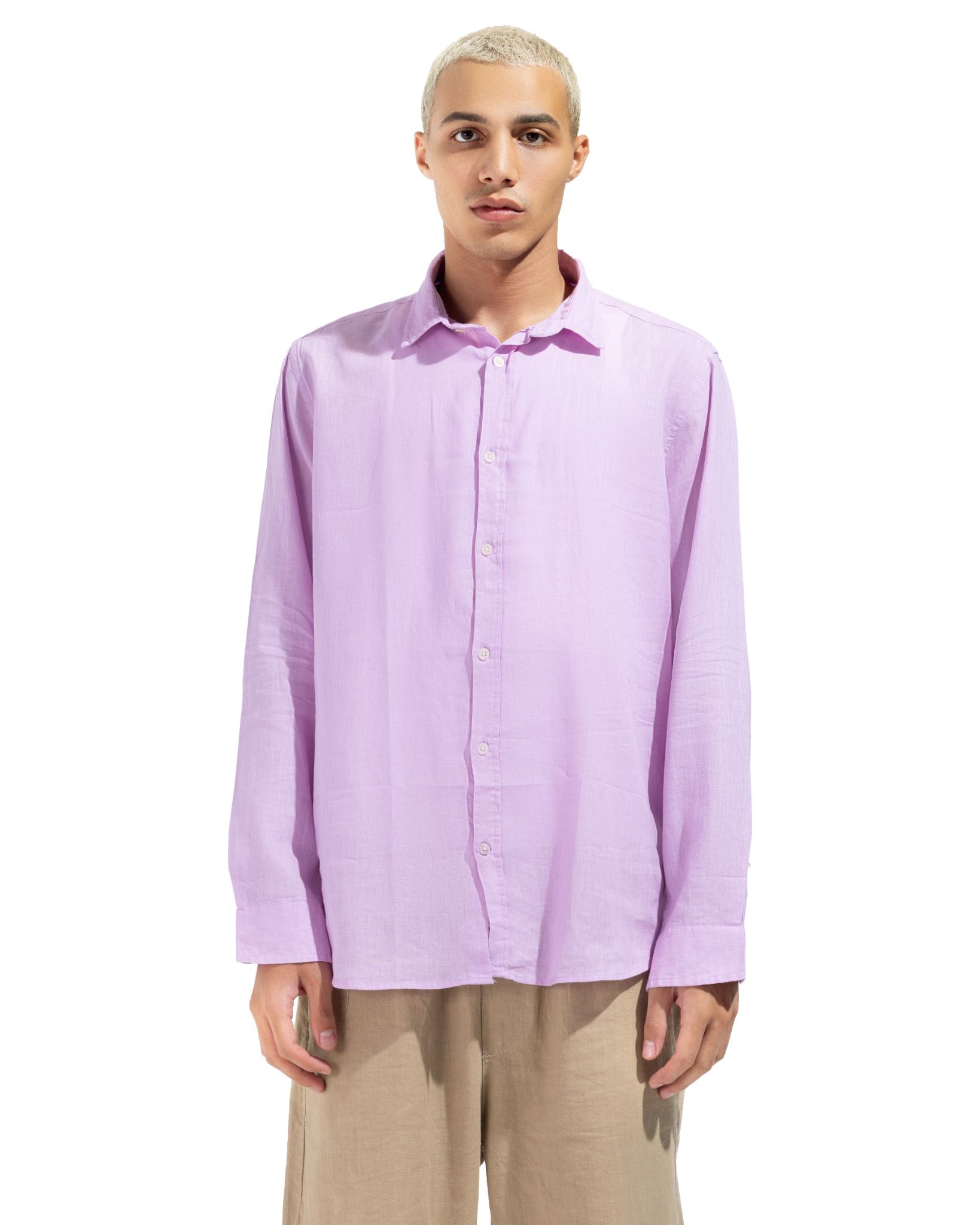 Shirt Bassic In Purple