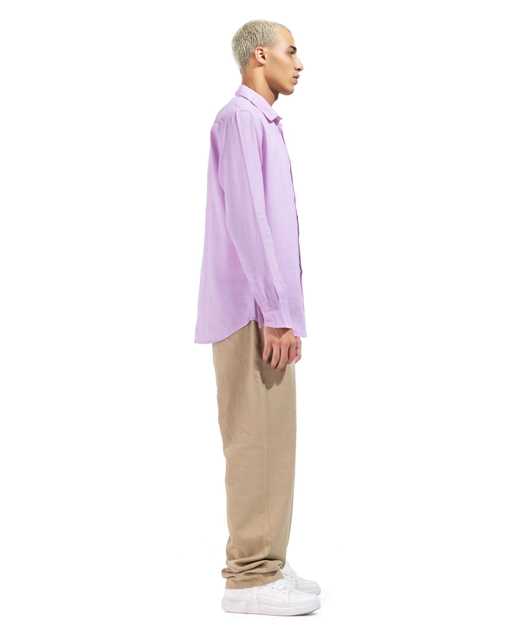 Shirt Bassic In Purple