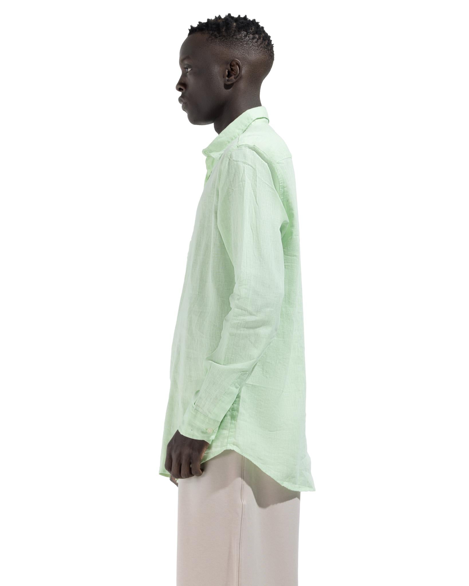 Shirt Bassic In Mint Green