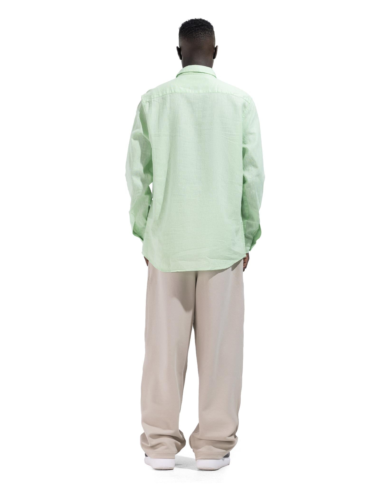 Shirt Bassic In Mint Green