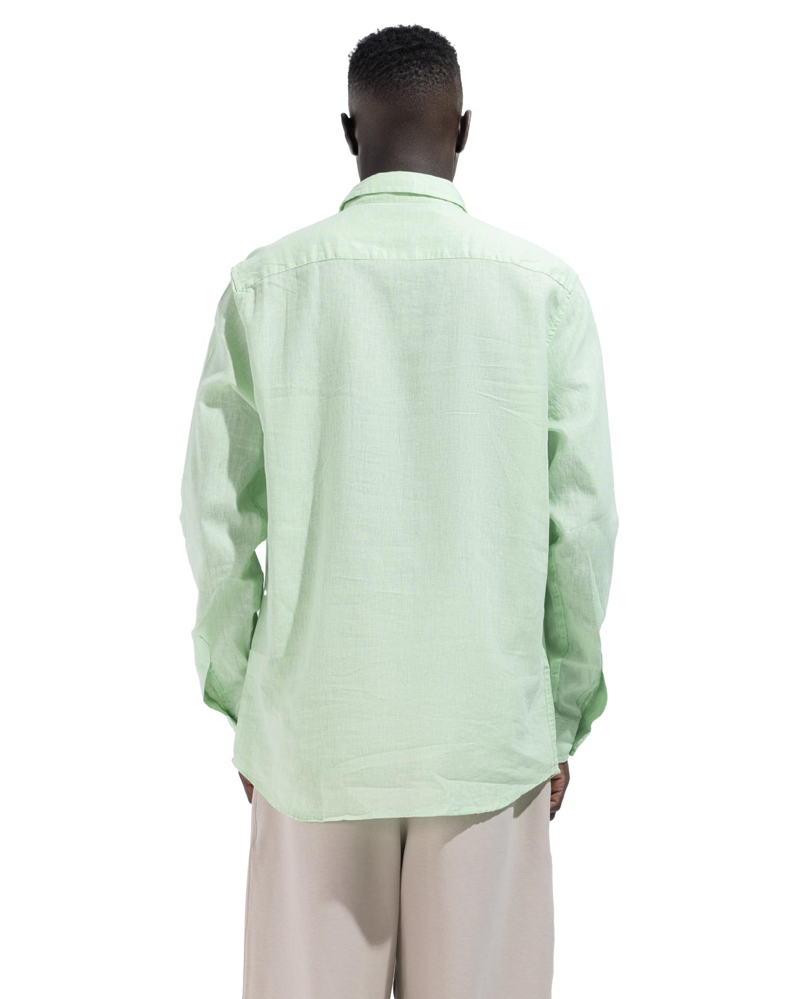 Shirt Bassic In Mint Green