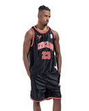 Basket Ball TrackSuit -23-Black