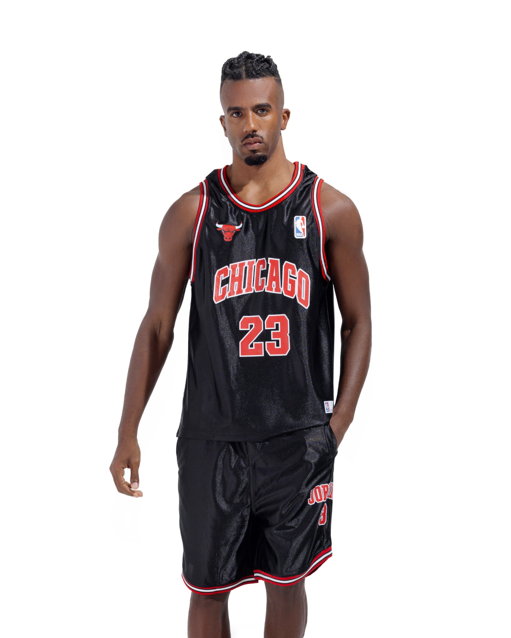 Basket Ball TrackSuit -23-Black