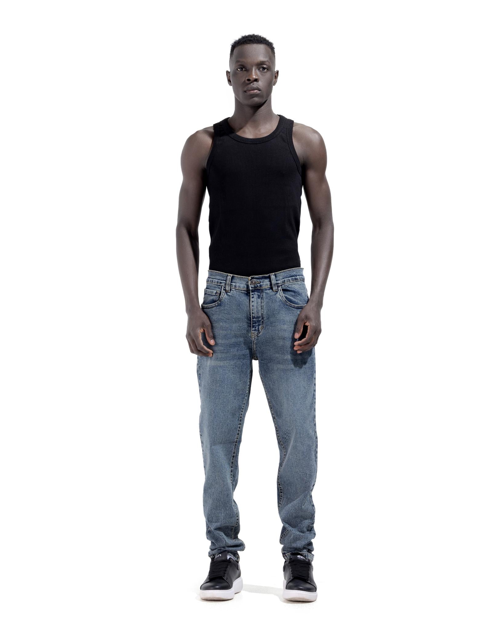Slim Fit Jeans In Blue