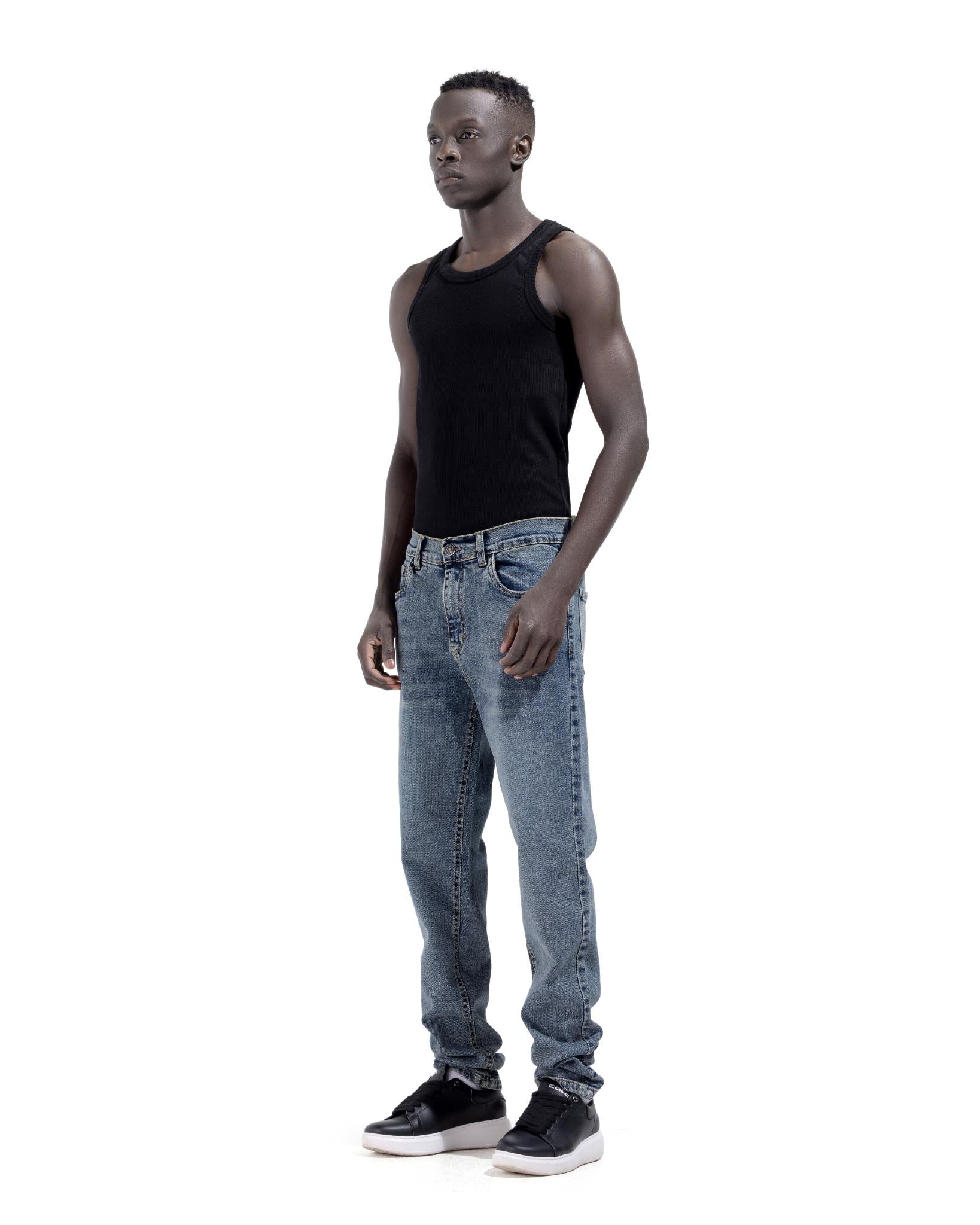 Slim Fit Jeans In Blue
