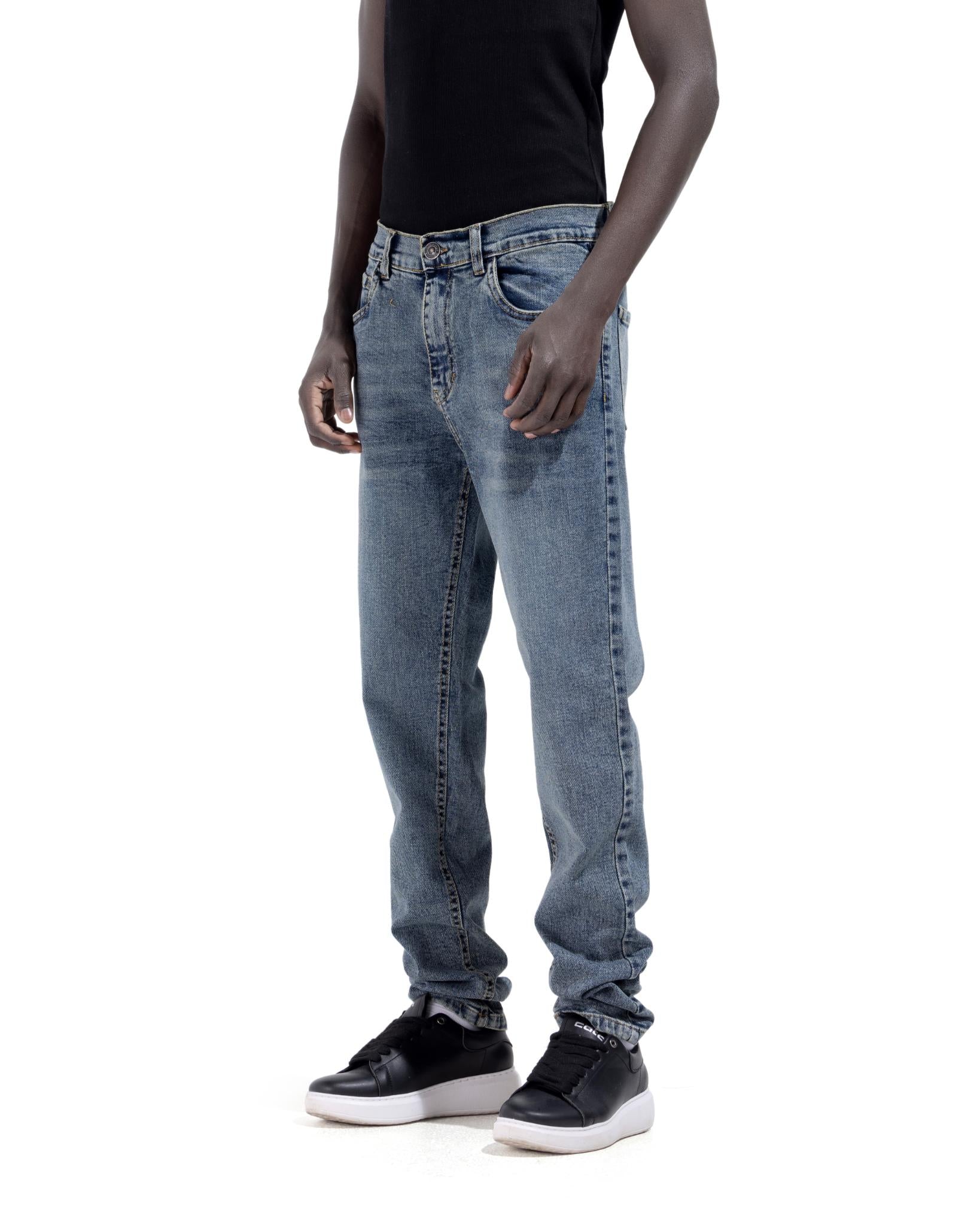 Slim Fit Jeans In Blue