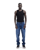Slim Fit Jeans In Dark Blue