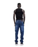 Slim Fit Jeans In Dark Blue