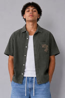 Chrome Youth Box Fit Printed Shirt