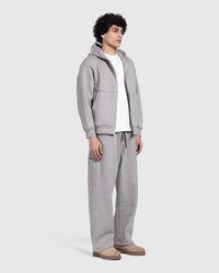 Grey Hooded Tracksuit