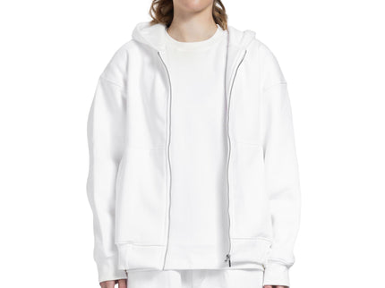 CATCH White Zip-Up Hoodie Set