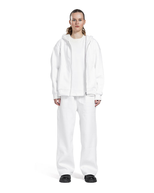 CATCH White Zip-Up Hoodie Set