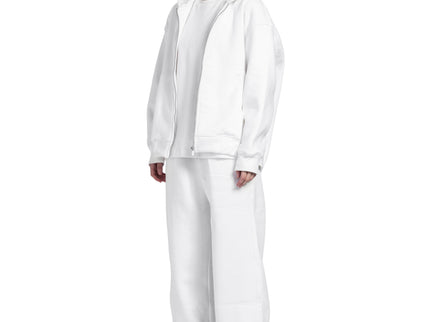 CATCH White Zip-Up Hoodie Set