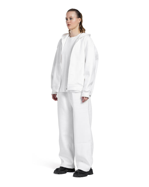 CATCH White Zip-Up Hoodie Set