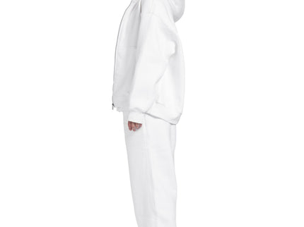 CATCH White Zip-Up Hoodie Set