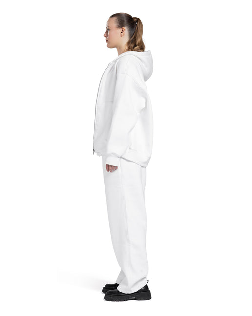 CATCH White Zip-Up Hoodie Set
