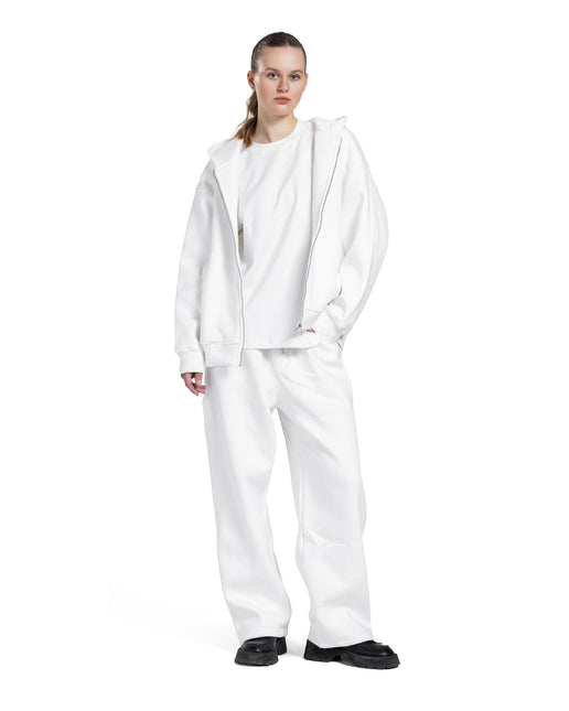 CATCH White Zip-Up Hoodie Set