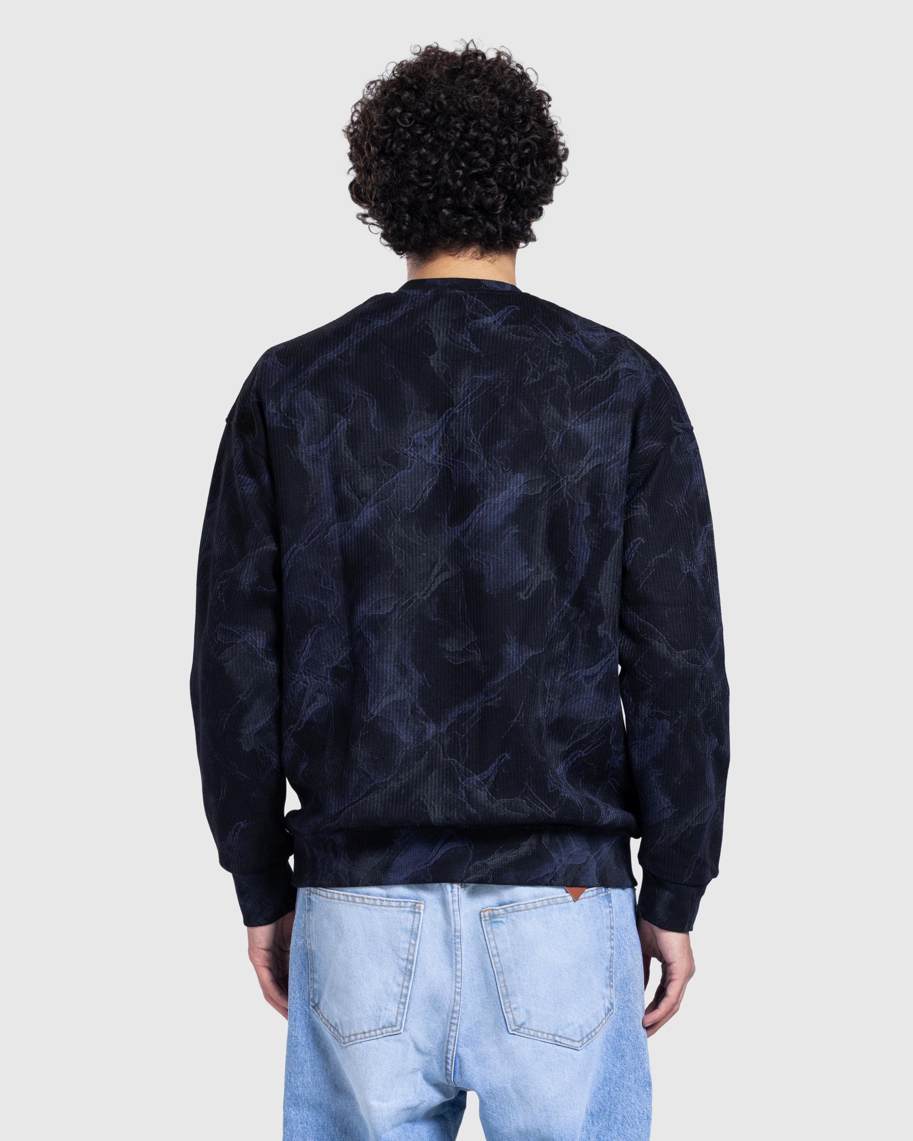 Dark mauve Patterned Crewneck