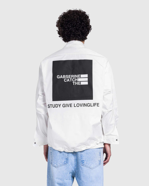 Basic jacket in white