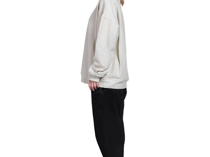 CATCH White “Flow Beauty” Graphic Sweatshirt