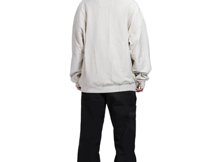 CATCH White “Flow Beauty” Graphic Sweatshirt