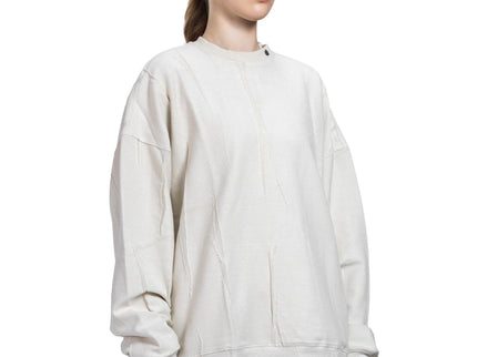 CATCH White “Flow Beauty” Graphic Sweatshirt