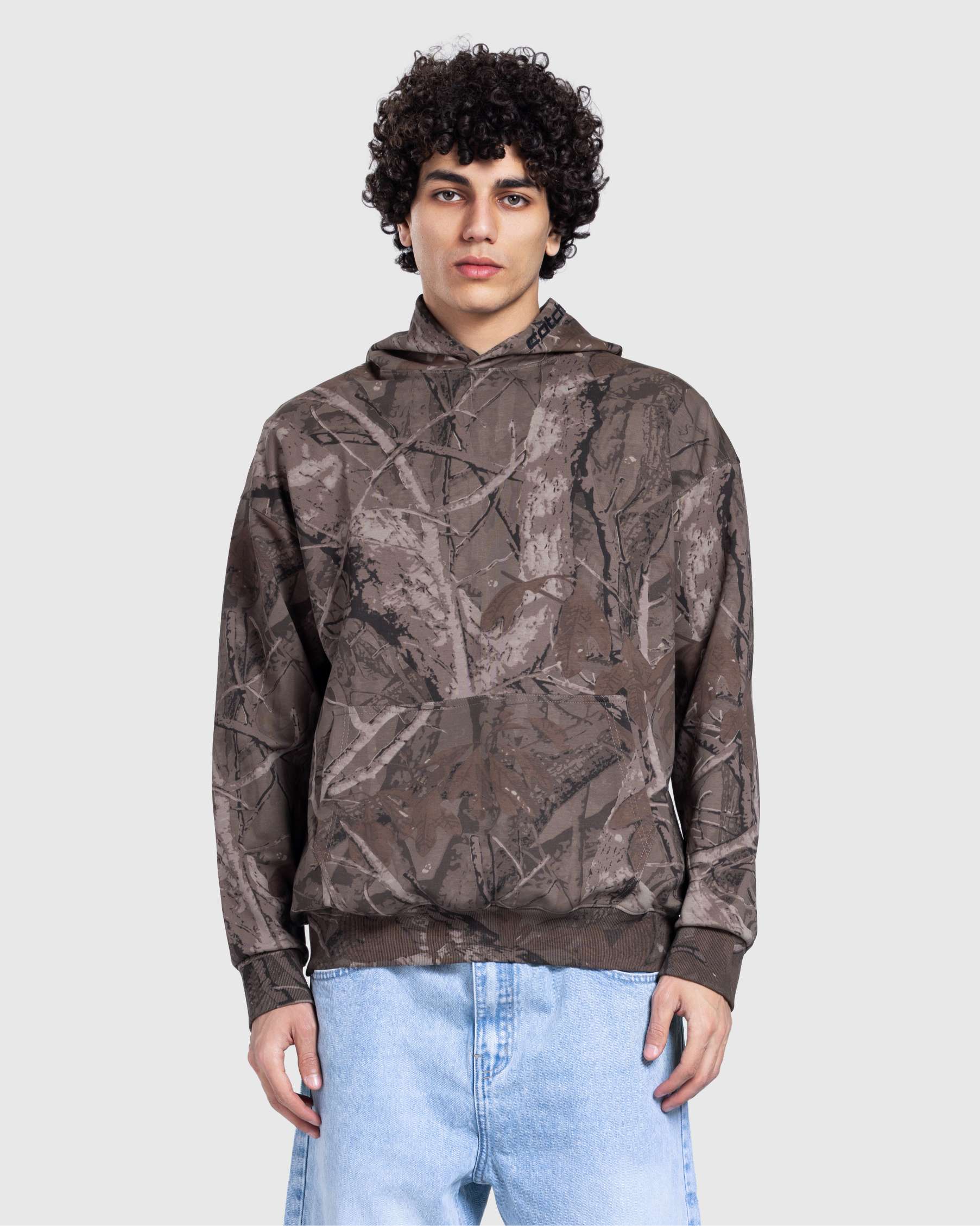Camouflage Print Hoodie