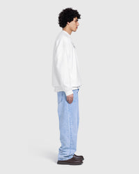 Printed Basic sweatshirt in White