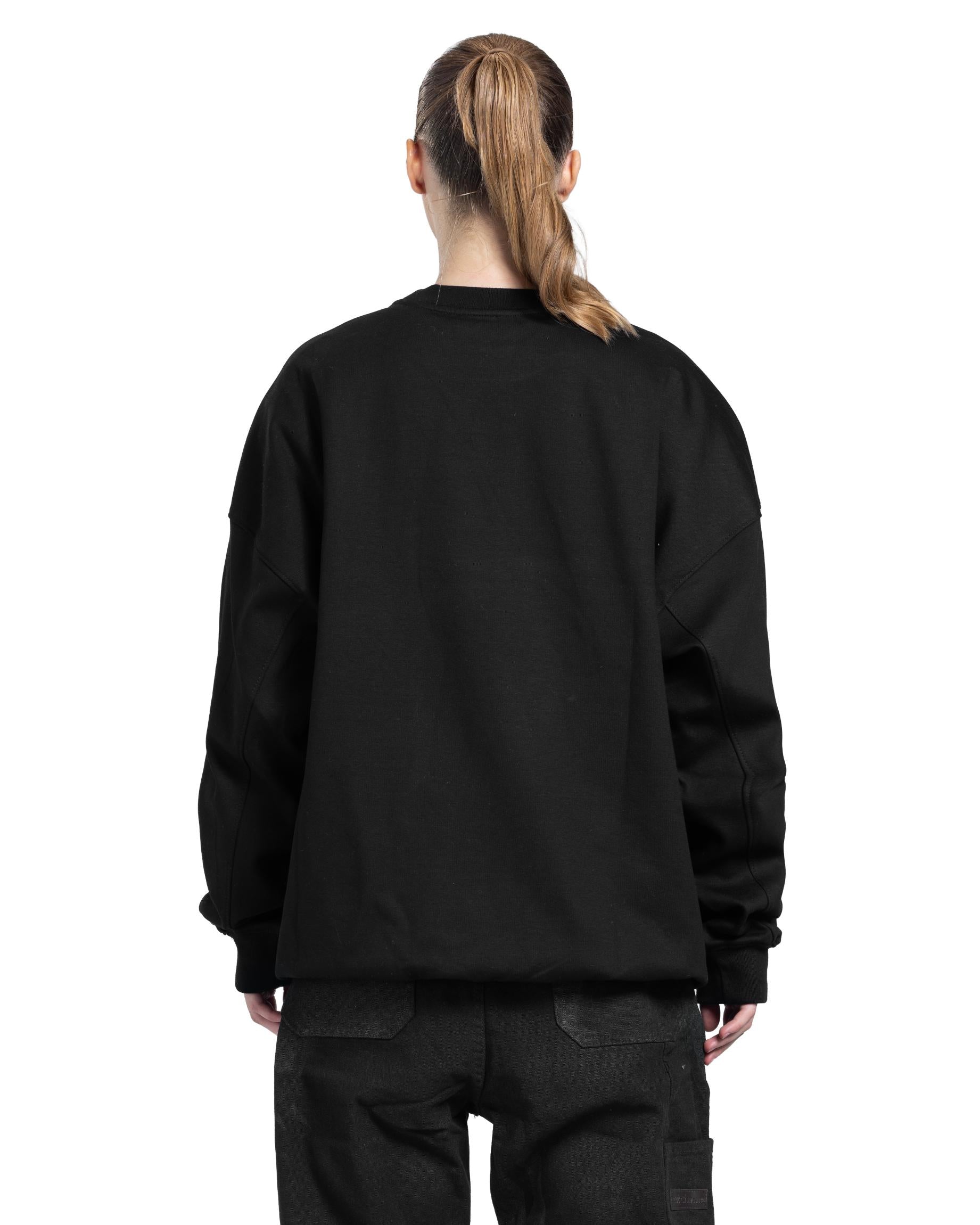 Black The Gothic Graphic Sweatshirt