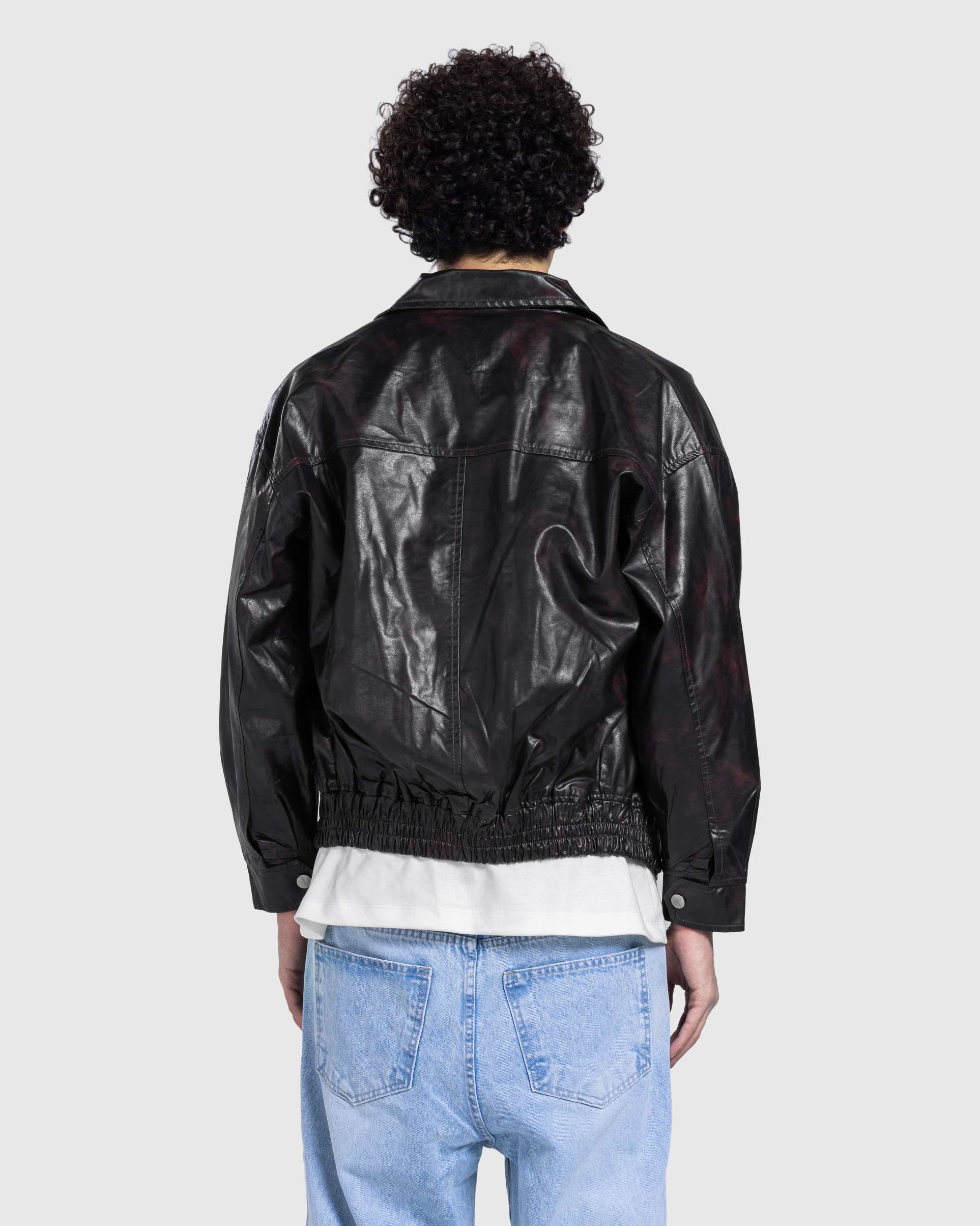 Burgundy Leather jacket