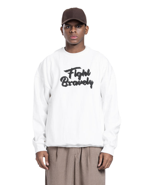 CATCH Distressed Crewneck Sweatshirt